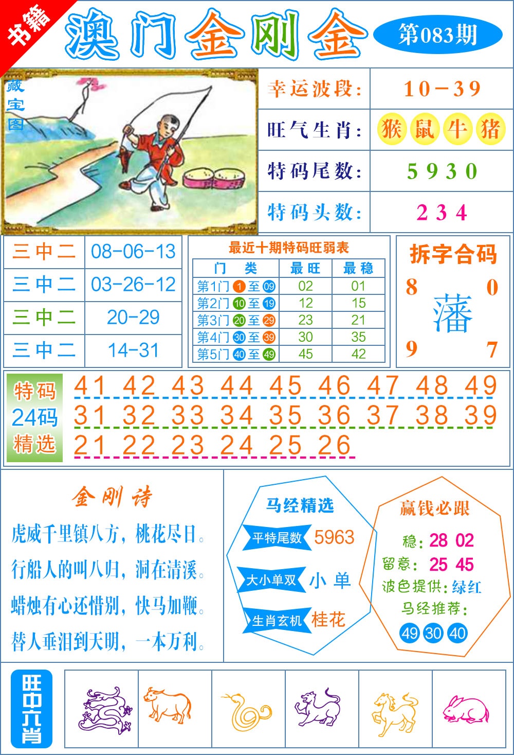 083期澳门金刚金[图]